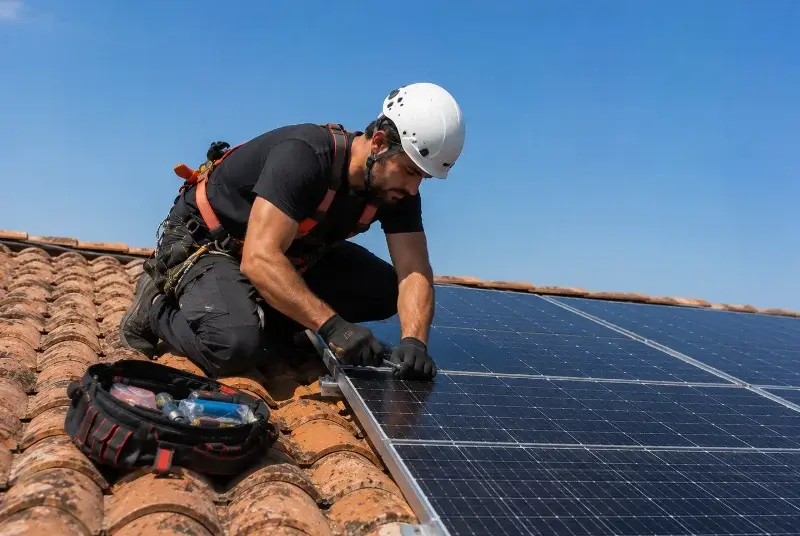 Maintenance et monitoring de panneaux solaires à Saint-Maurice-de-Beynost