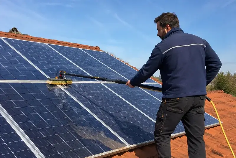 Nettoyage et entretien de panneaux solaires à Saint-Maurice-de-Beynost